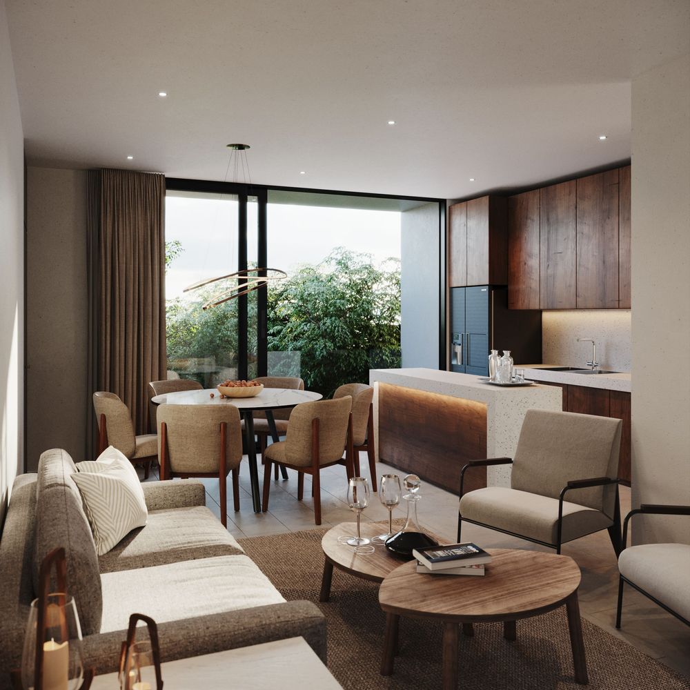 Departamentos a la venta en Temozón Nte, Mérida, Yucatán
