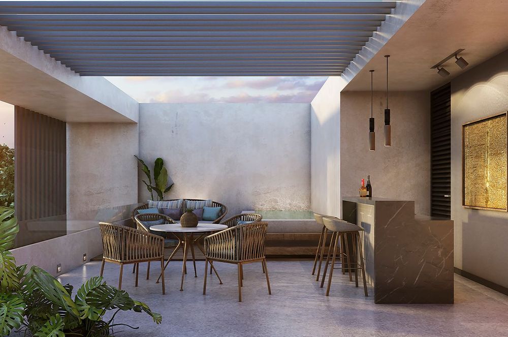 Departamentos a la venta en Temozón Nte, Mérida, Yucatán