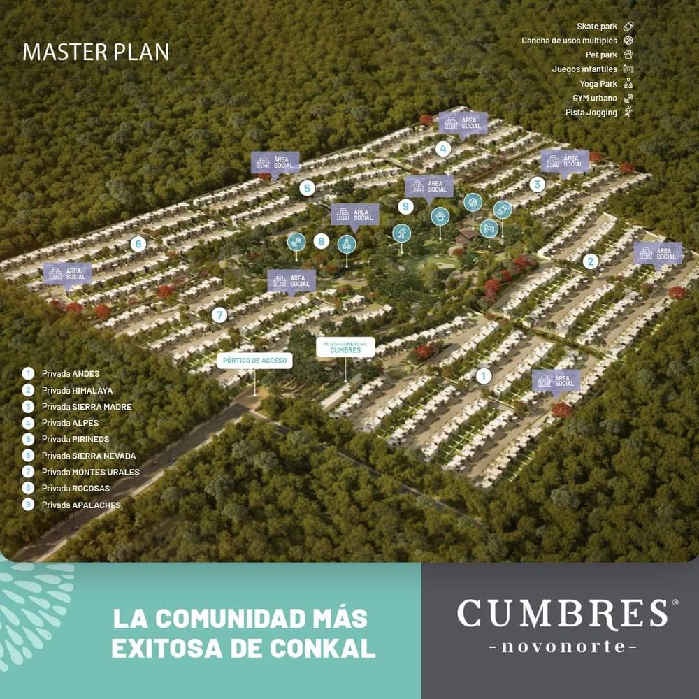 Casas a la venta en Conkal, Mérida, Yucatán